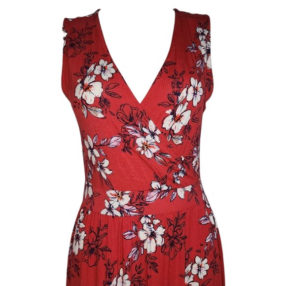 41 Hawthorn Dress Womens Size S Small Red White Stitch Fix Maxi Adelina Soft - Picture 2 of 7